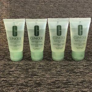 4X NEW travel-sized Clinique Mild Facial Soap